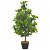 Planta artificial de árbol de laurel con macetero incluido color verde y marrón Vida XL