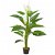 Planta artificial anthurium con macetero color verde y blanco fabricada en plástico Vida XL