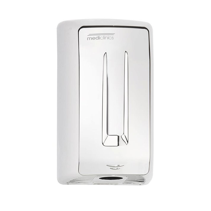 Hand dryer made of ABS thermoplastic with glossy finish for public places Smartflow Mediclinics