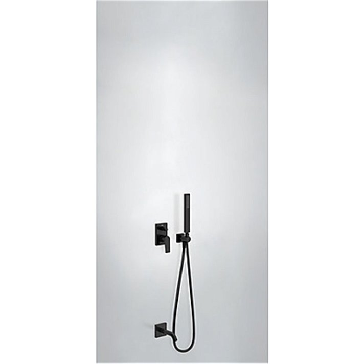 Kit de baño y ducha monomando negro PROJECT TRES
