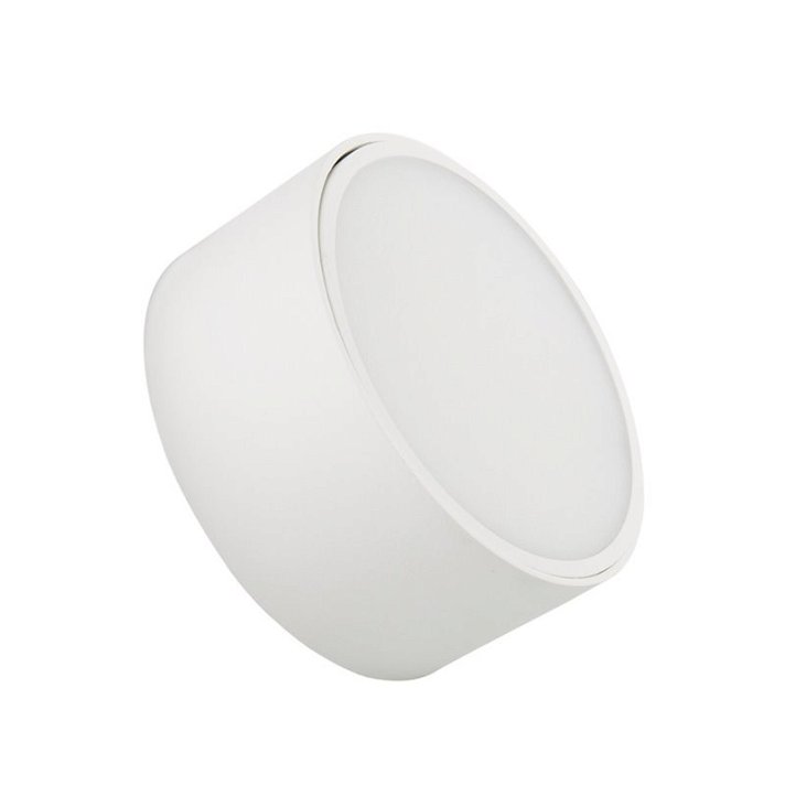 Plafón LED con Kit redondo Ø11x4'5cm 8W blanco