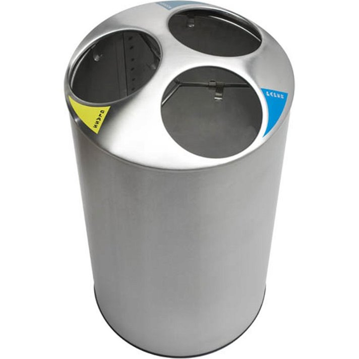 Caixote do lixo reciclagem 150 L - NOFER