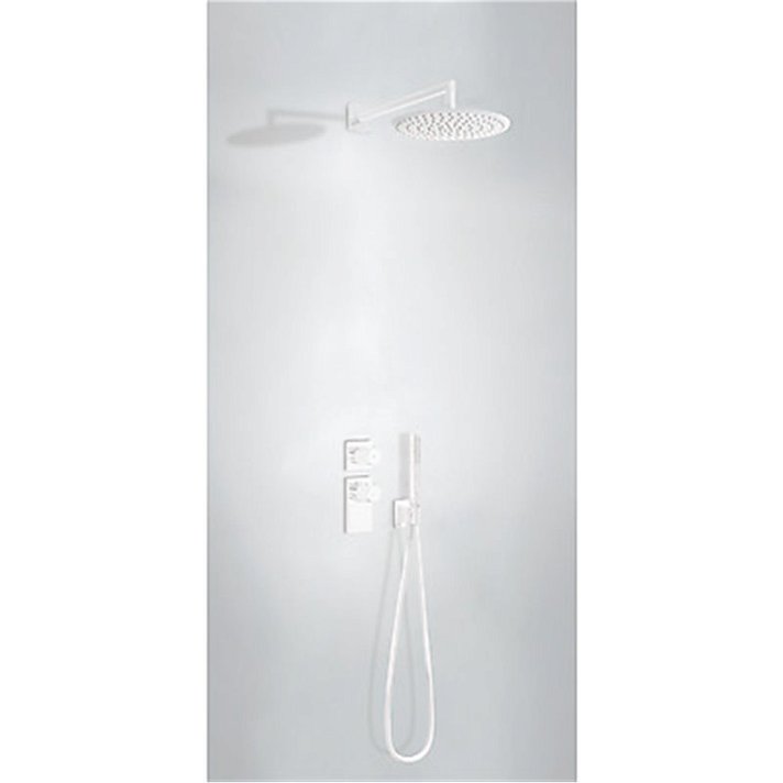 Kit de douche thermostatique encastré blanc PROJECT TRES