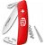 Navaja suiza para diestros y zurdos de color rojo con 9 funciones fabricada en acero inoxidable Felco