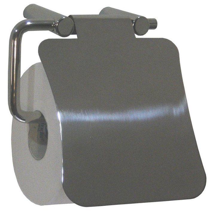 Mediclinics Medinox toilet paper holder with cover