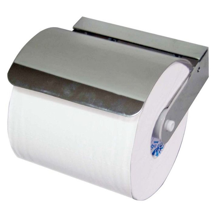 Dérouleur de papier WC avec couvercle en laiton Medicrom Mediclinics