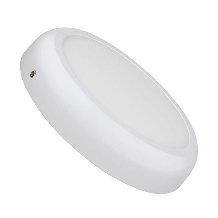 Plafón LED con diseño circular para techo color blanco redondo 18W Design Moonled