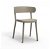 Set di sedie da esterni fabbricate con fibra di vetro e finitura colore sabbia Casino Resol
