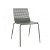 Lot de chaises pour intérieurs fabriqués en polypropylène et acier de couleur gris verdâtre Wire Resol