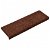 Pack de alfombrillas para escalera de tela agujada con un acabado en color marrón Vida XL