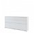 Lit horizontal pliable disponible en 3 dimensions couleur blanc mat Bim Furniture