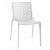 Lot de chaises avec protection UV fabriquées en polypropylène de couleur blanche Netkat Resol