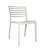 Set di sedie con protezione UV realizzate in polipropilene colore bianco Lama Resol