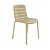 Lot de chaises avec protection UV fabriquées en polypropylène de couleur sable Gina Resol