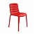 Lot de chaises rouges Gina Resol