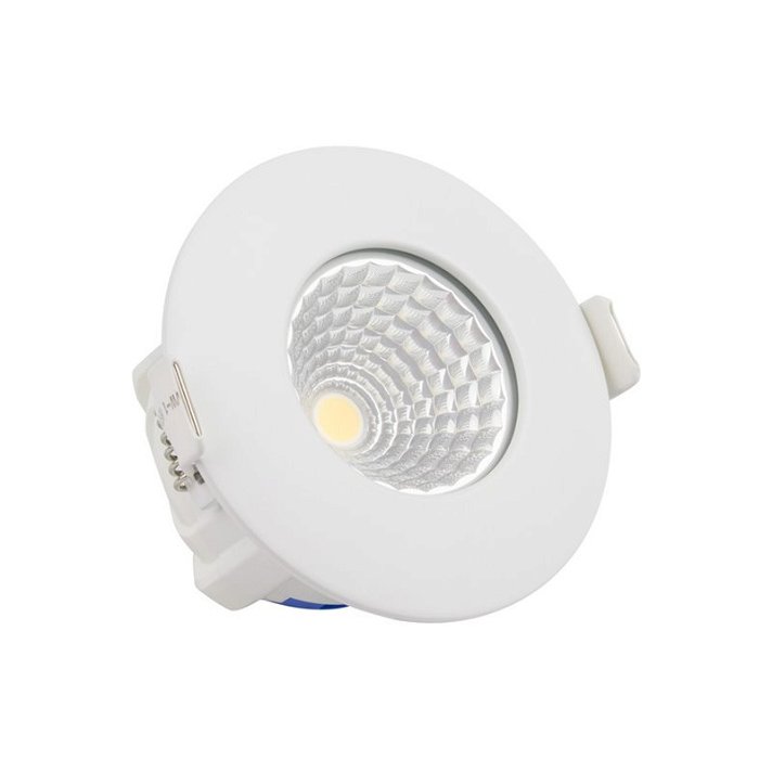Foco LED Downlight IP65 Ø9x5'5cm 8W branco - MoonLed