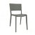 Lot de chaises avec protection UV fabriquées en polypropylène avec finition grise Spot Resol