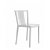 Lot de chaises empilables avec polypropylène et finition de couleur blanche Neutra Resol