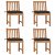 Pack de sillas de jardín de madera maciza de teca con lijado y cojines gris taupe Vida XL