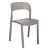 Pack de sillas hechas en polipropileno con un acabado en color chocolate Ona Garbar