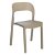 Lot de chaises fabriquées en polypropylène avec une finition de couleur sable Ona Garbar