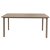 Table pour extérieur de 160 cm en polypropylène avec finition de couleur sable Noa Solid Garbar