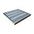 Base para ducha rectangular solar de acero y composite con textura de madera Gardiun