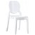 Set di quattro sedie fabbricate in policarbonato di colore bianco Elizabeth Garbar
