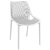 Pack de cuatro sillas construidas con polipropileno de color blanco Air de Garbar