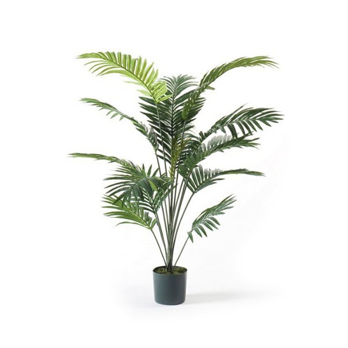 Pianta di palma artificiale con vaso standard e altezza a scelta Deluxe Decoplanta
