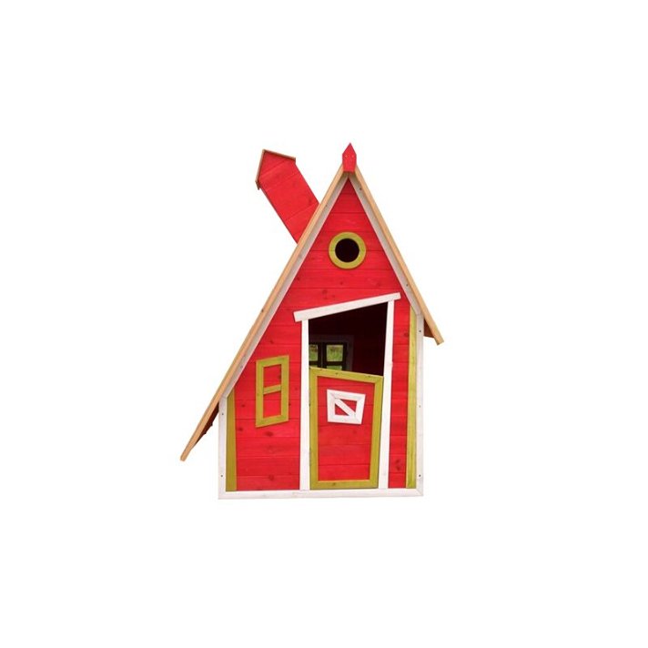 Maisonnette pour enfants 1,24m² Peter rouge Outdoor Toys