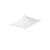 Plafón para techo de diseño minimalista fabricado en tela de acabado blanco Luna 1 Sollux