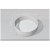 Lavabo de sobre encimera circular de 37x12 cm hecho en cerámica con acabado color blanco Circus Pitarch