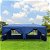 Tenda pavilhão dobrável 6x3x2,55m azul Outsunny