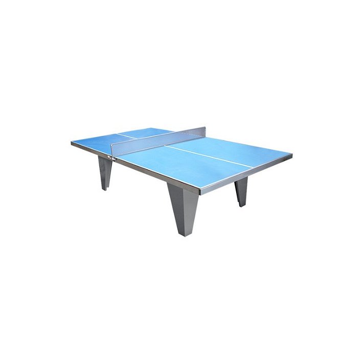 Tenis de mesa para exterior anti vandálico fabricado en resina estratificada y metal Tabarca Softee