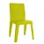 Lot de 30 chaises empilables fabriquées en polypropylène de couleur vert citron lris Resol