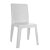 Lot de 30 chaises empilables fabriquées en polypropylène de couleur blanche lris Resol