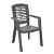 Conjunto de 22 cadeiras cor de antracite Corfu Resol