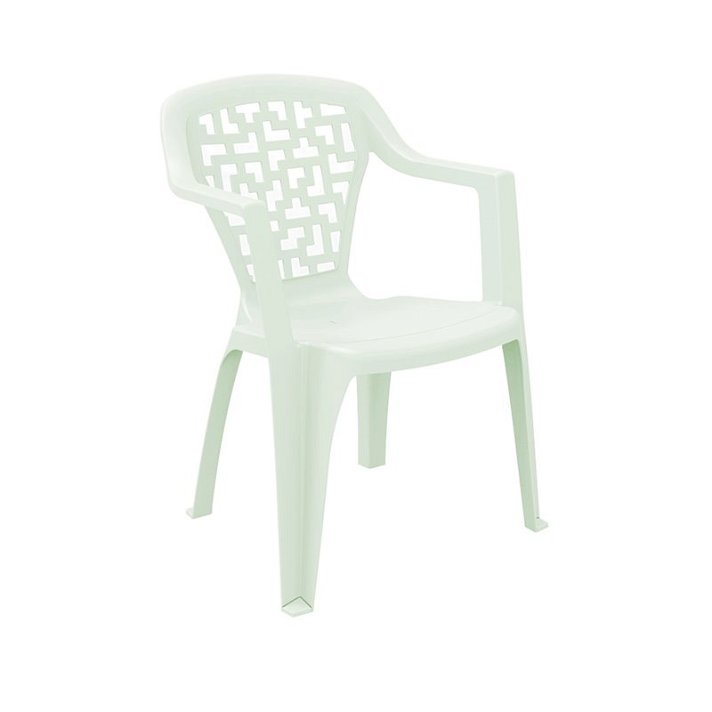 Conjunto de 32 cadeiras brancas Creta Resol