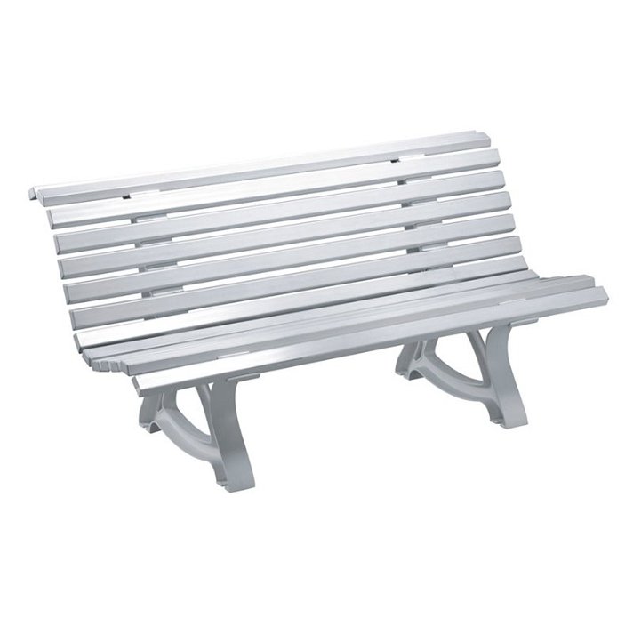 Garbar Apollo white bench 150cm wide