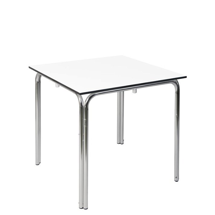 Table pour extérieur de 70 cm en phénolique et aluminium avec finition au choix Raya 3 Garbar