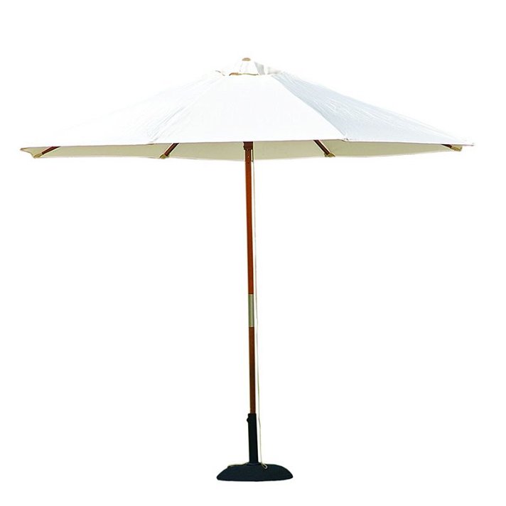 Garbar M2 round ivory parasol