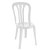 Lot de 22 chaises en polypropylène et avec protection UV de couleur blanche Garrotxa Resol