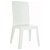 Lot de chaises pour extérieur de 43 cm en polypropylène avec finition de couleur blanche Kurt Garbar