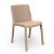 Lot de chaises pour extérieurs en polypropylène avec une finition de couleur sable Fresh Garbar