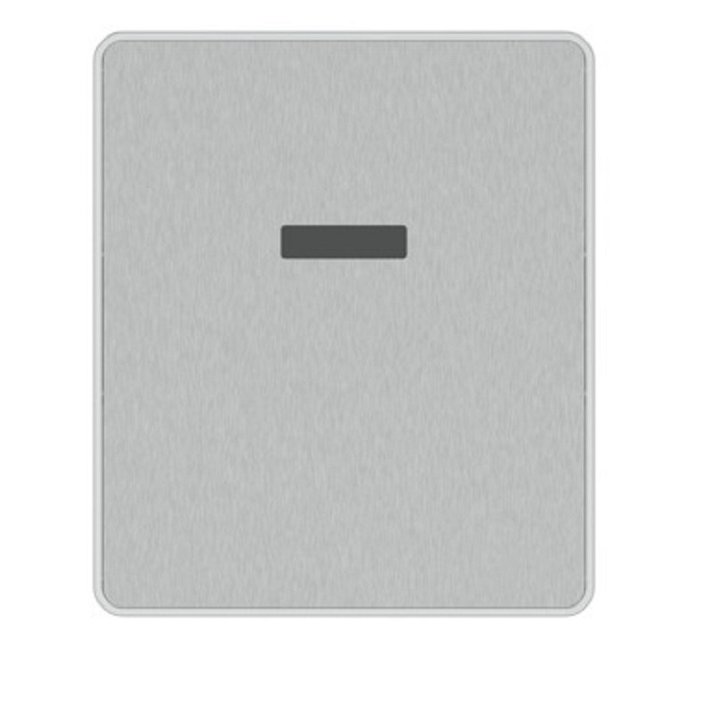Placa pulsadora rectangular fabricada en acero inoxidable de 11,9 cm de color cromo brillo ProSys Ideal Standard
