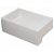 Lavabo rectangular sobre encimera de 61 cm de largo con acabado de color blanco COMBY CA Unisan