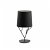 Lámpara de sobremesa con luz E27 de 60 W fabricada de acero con acabado en color negro Tree Faro