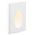 Lámpara empotrable PLAS-1 LED blanca 10x16,5cm Faro