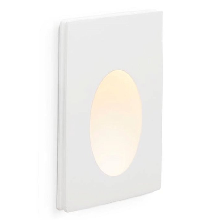 Spot LED à encastrer couleur blanc de 10 x 16,5 cm PLAS-1 Faro